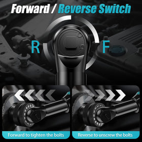DEVTBLUN 3-inch extension rod enables access to recessed bolts.
