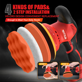 DEVTBLUN lightweight 3lbs design reduces fatigue during detailing sessions.