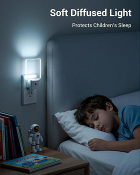 DEWENWILS energy-efficient night light suitable for stairs and hallways.