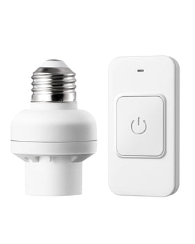 DEWENWILS remote-control-socket package enables easy wireless lamp control