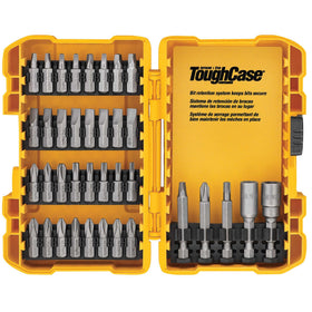 DEWALT no-spin shanks reduce bit spin in the chuck