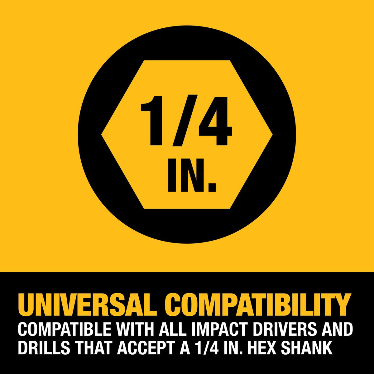 DEWALT 10x longer life diamond wheel provides durable cuts.