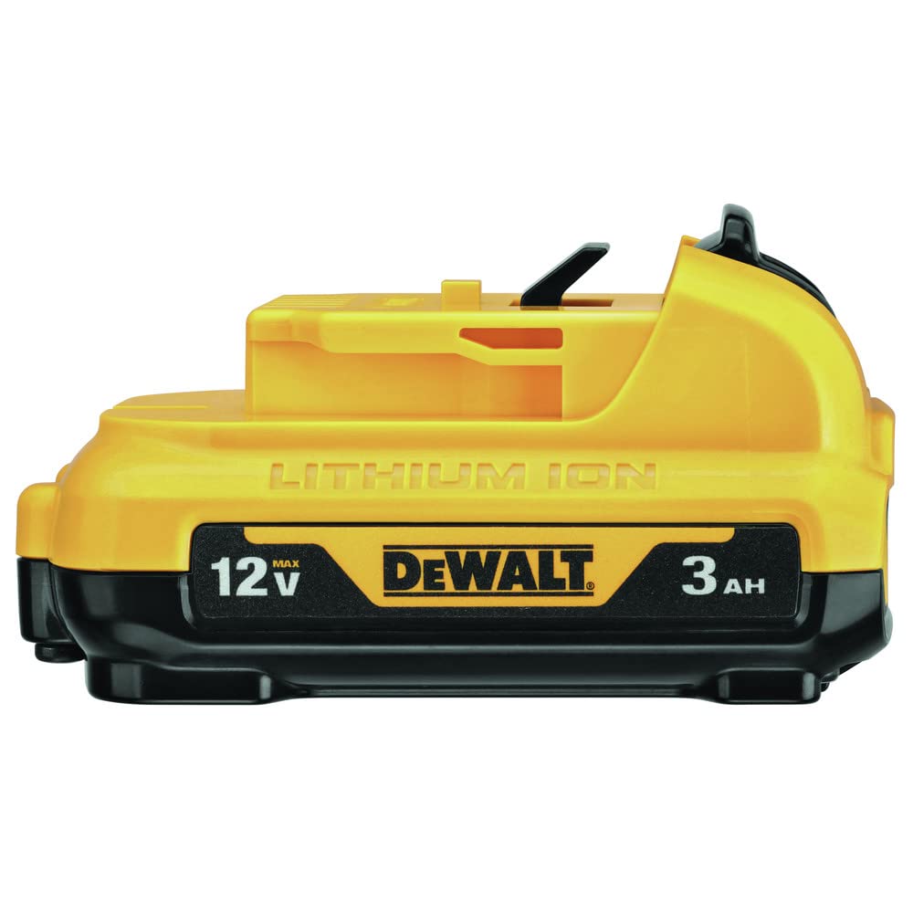 DEWALT 12V Starter Kit in-use image shows practical, compact setup for quick projects.
