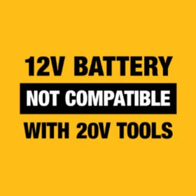 DEWALT 12V Starter Kit packaging ready for easy unboxing and setup.