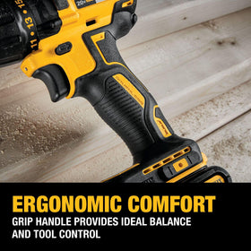 DEWALT 2-speed transmission enabling drilling and fastening versatility