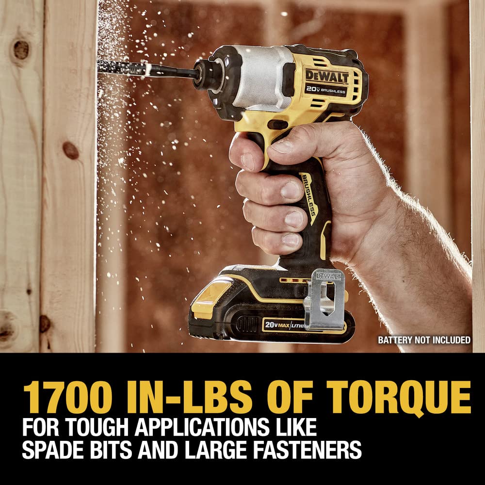 DEWALT DCF840B cabinetry and framing use case shows versatile drive performance