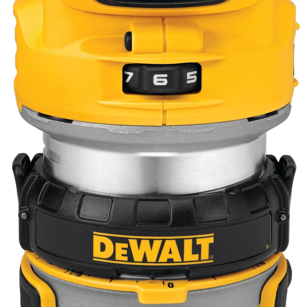 DEWALT 20V MAX sander in use demonstrates efficient brushless performance.