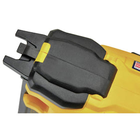 Extended trigger supports versatile use on multiple orientations