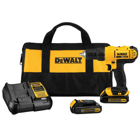 DEWALT 20V Max charger included for fast recharges on site.