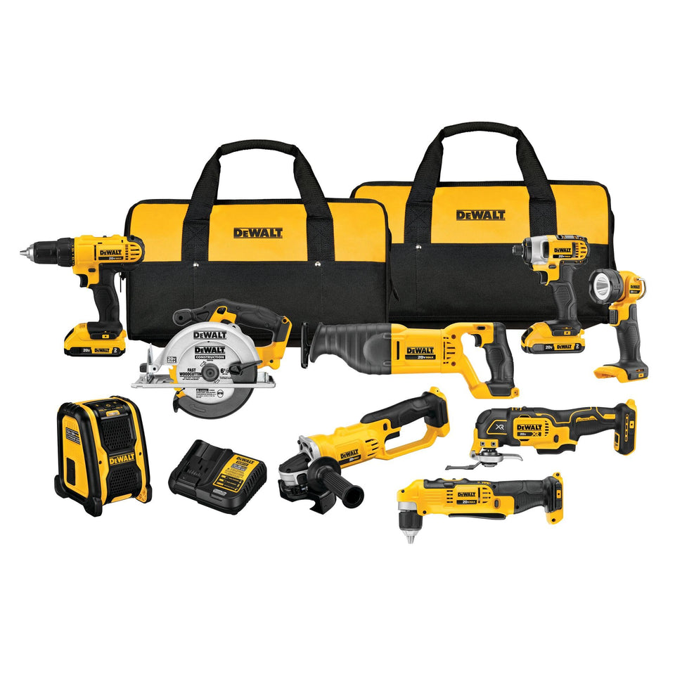 DEWALT 20V MAX drill driver compact design for tight spaces