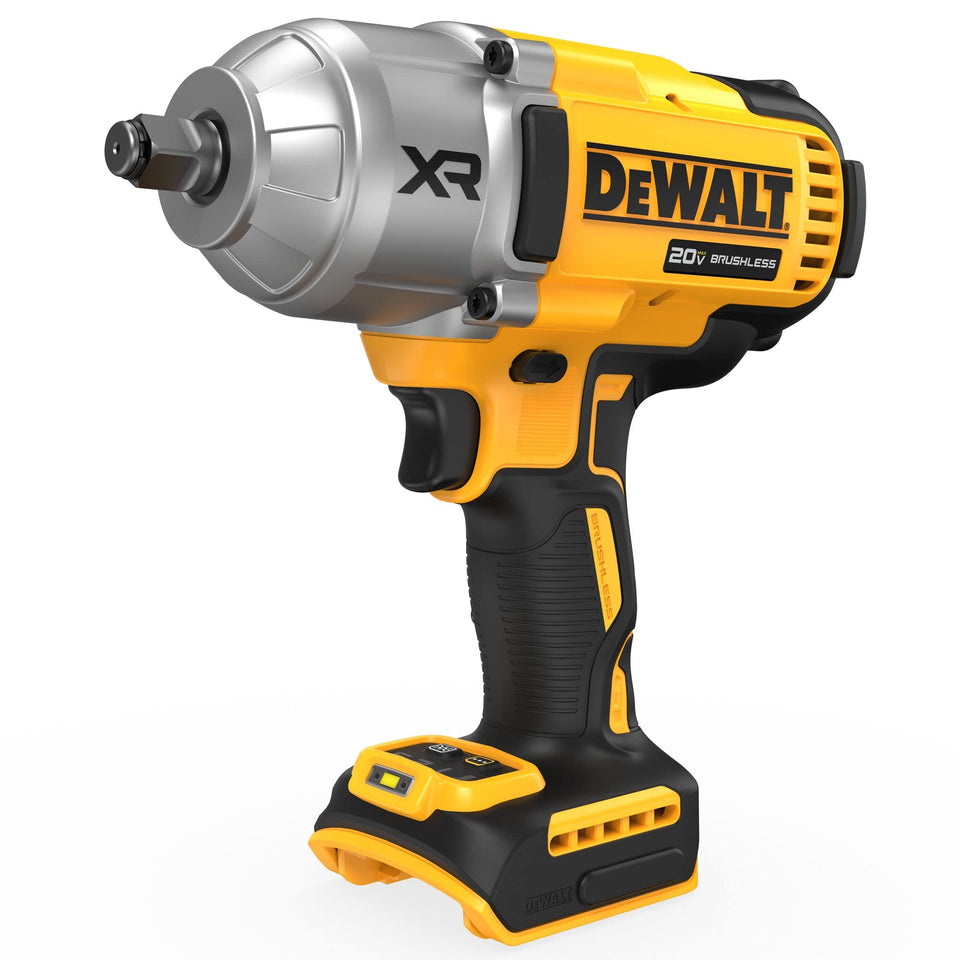 DEWALT 20V MAX half-inch impact wrench delivering strong fastening torque for tough jobs