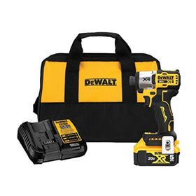 DEWALT 20V MAX Impact Driver with a compact profile for tight spaces and precise driving.