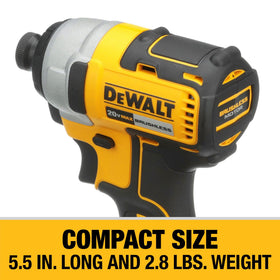 DEWALT DCF787 included 20V battery ready to use