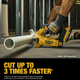 Cuts up to 2 inches in diameter with precise results.