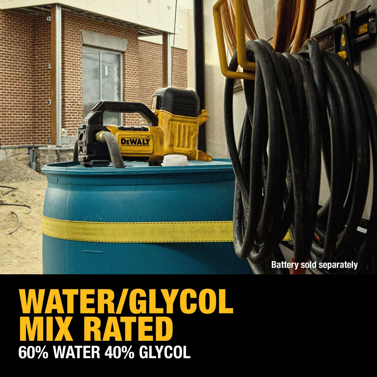 DEWALT DCE050B lifts up to 25 feet for higher placement tasks
