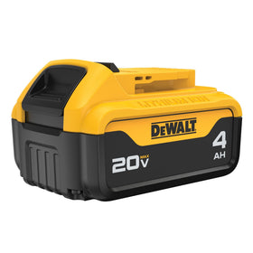 DEWALT 20V MAX XR battery 2-pack shown with compatible chargers.