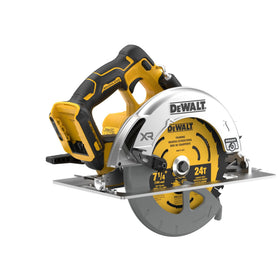 DEWALT DCS590B bevel capacity up to 57 degrees for versatile angles.