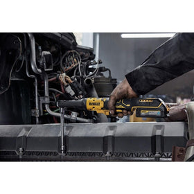 DEWALT ratchet kit with battery and charger supports quick setup and ongoing field productivity.
