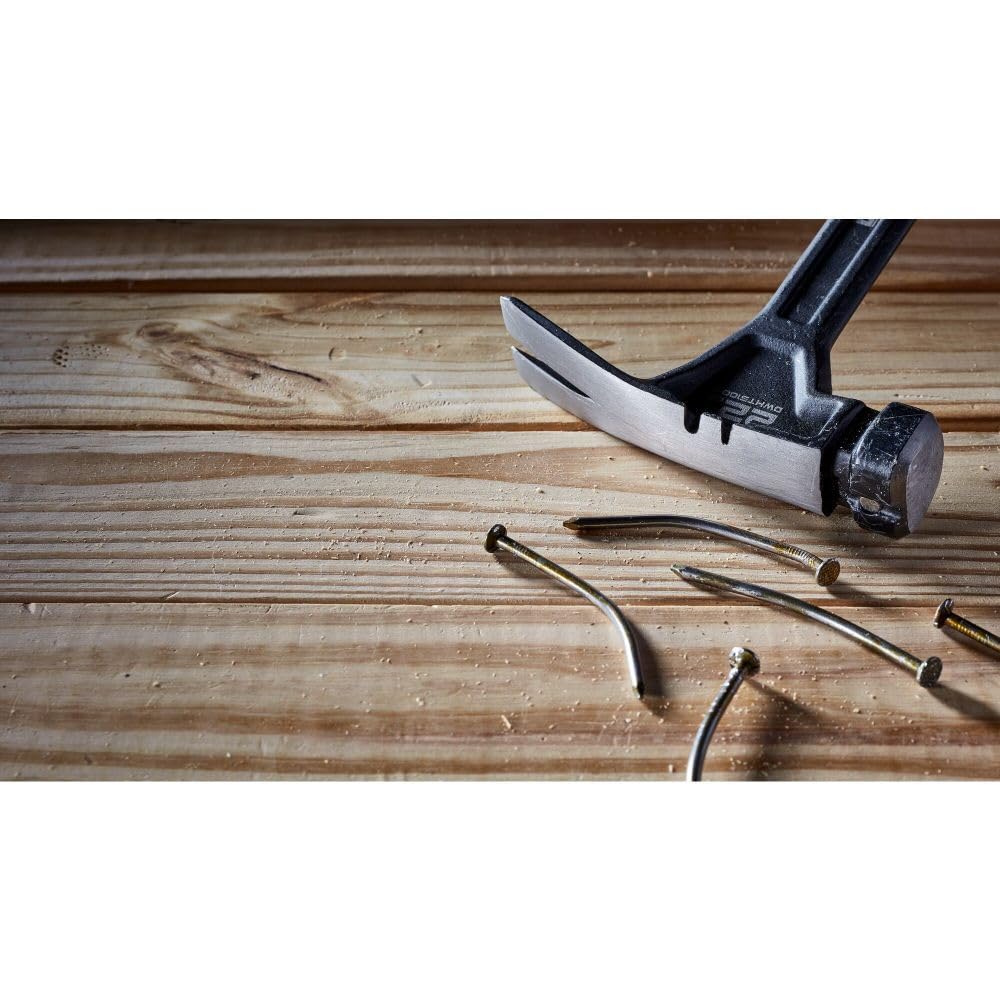 One-piece steel construction with heat-treated shaft for long life