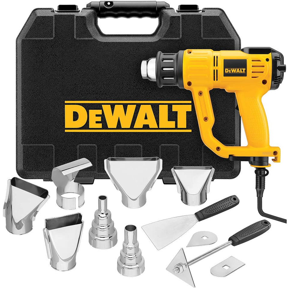 DEWALT D26960K heat gun with LCD display for precise temperature control