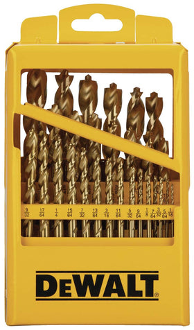 DEWALT 29-piece set in tough case ready for home or professional use.