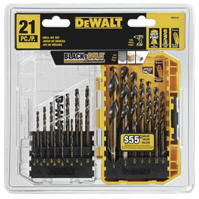 DEWALT 31-degree helix design for smoother drilling and efficient chip evacuation.