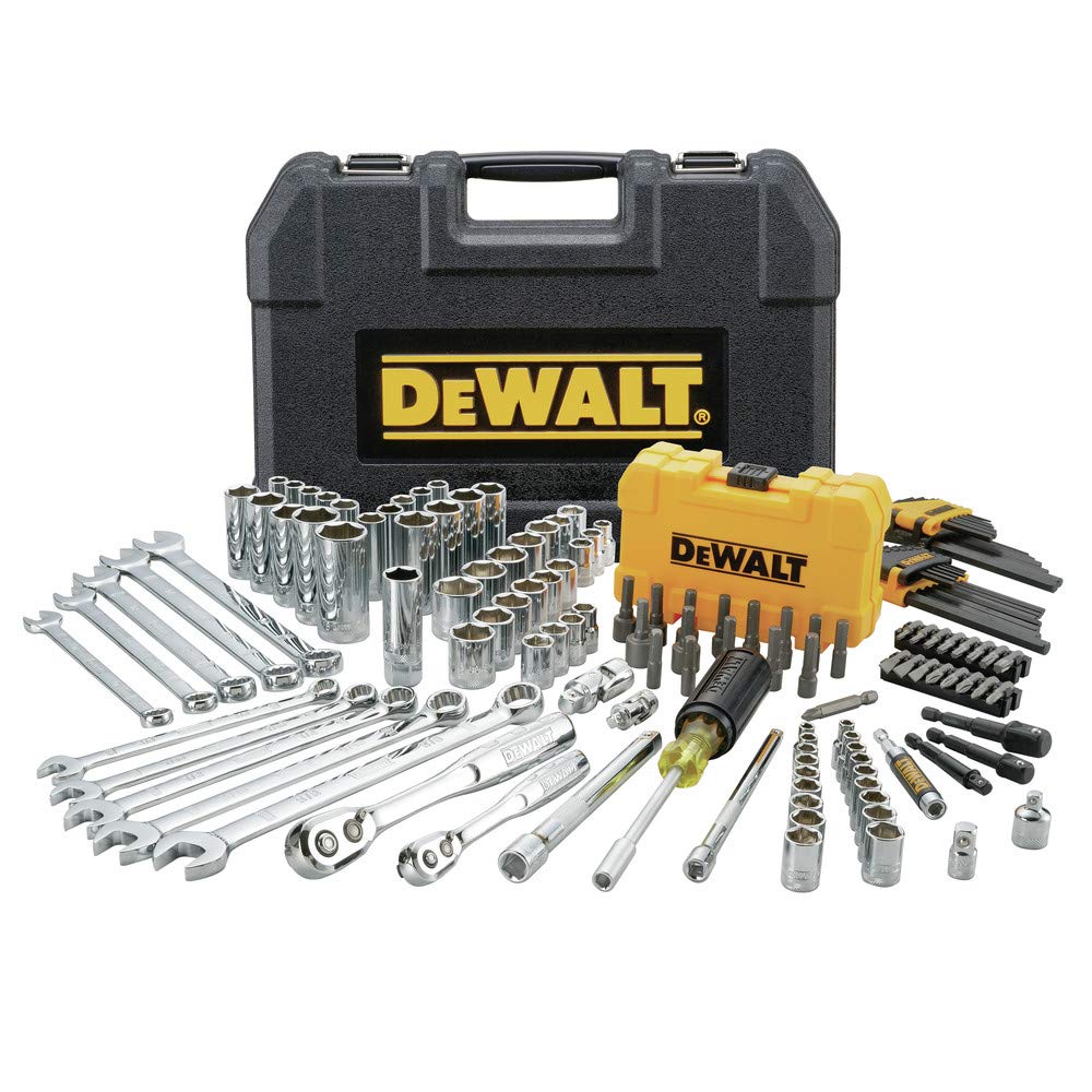 DEWALT 72-tooth ratchet with quick-release for fast socket changes.