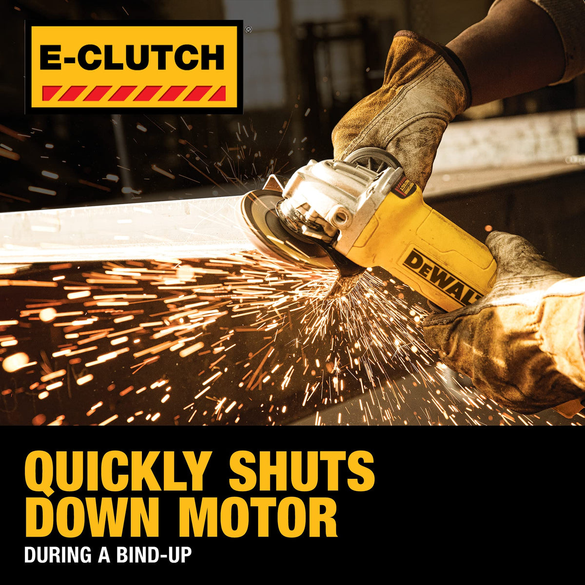 Dust Ejection System keeps air vents clear during operation.
