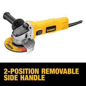 DEWALT slim ergonomic body minimizes fatigue during extended sessions.