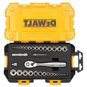 DEWALT 5 degree arc swing helps reach restricted areas