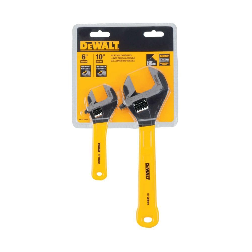 DEWALT armour-coated vinyl grip for durability on daily tasks.