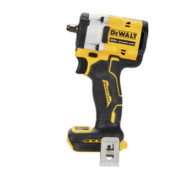 Bright onboard LED work light on the DEWALT ATOMIC for dim spaces
