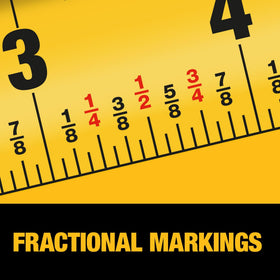 DEWALT Atomic fractional blade graphics speed up quick fractional reads