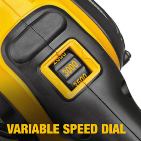 DEWALT DWP849X straight side handles support comfortable polishing
