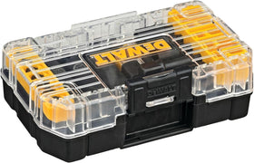 DEWALT clip latch securely closes the ToughCase+ for transport