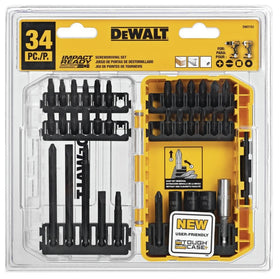 DEWALT clip latch keeps the case securely closed during transport.