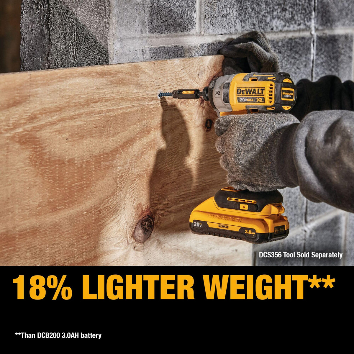 DEWALT compatibility with all 20V MAX tools for simple upgrades