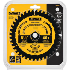 DEWALT compatible with both corded and cordless circular saws.
