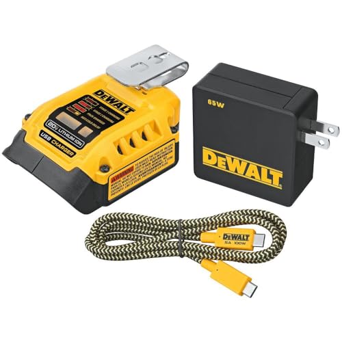 DEWALT DCB094K supports charging all DEWALT 20V MAX and FLEXVOLT batteries.