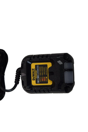 DEWALT DCB1102 charger works with 12V and 20V Max batteries