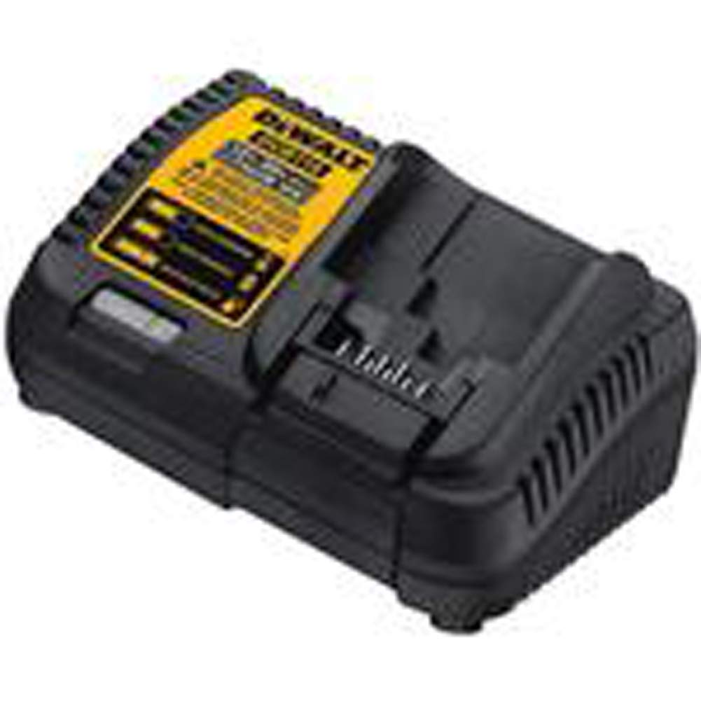 DEWALT DCB115 charger front view showing fast charging for 12V–20V MAX batteries
