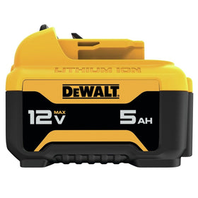 DEWALT DCB126 12V MAX* battery compatibility with all 12V MAX tools and chargers.