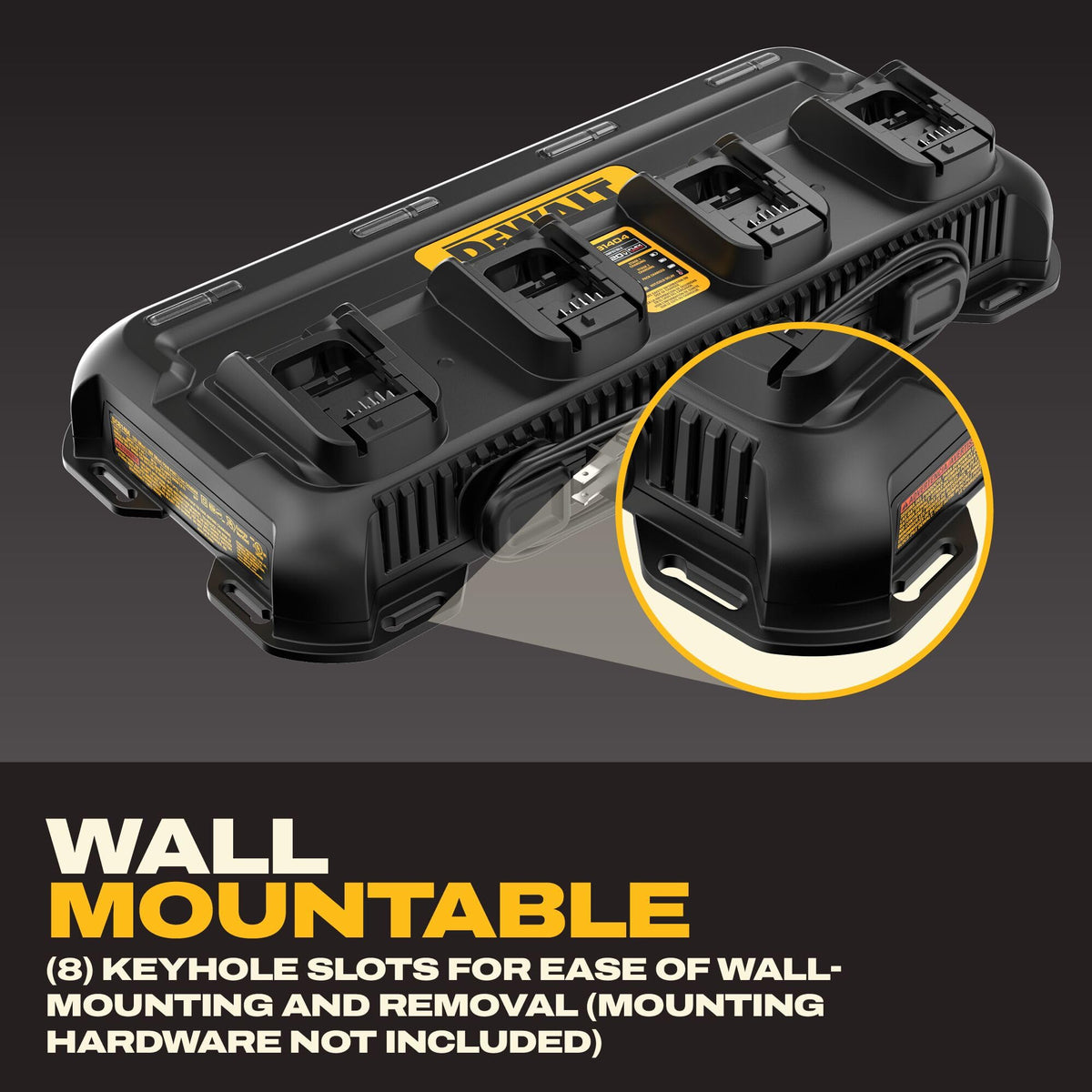DEWALT DCB1404 compatibility with 12V MAX, 20V MAX, and FLEXVOLT batteries