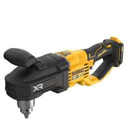 DEWALT DCD446B capable of 2-9/16 inch holes with self-feed bit.