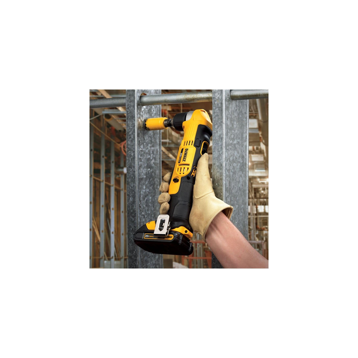 DEWALT DCD740B with multi-grip trigger for precise control in tight spots