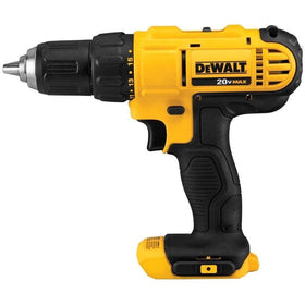 DEWALT DCD771B 20V Max drill driver, compact design for tight spaces.