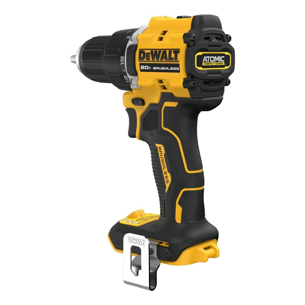 DEWALT DCD794B 20V MAX battery compatibility supports cordless, on-site flexibility.