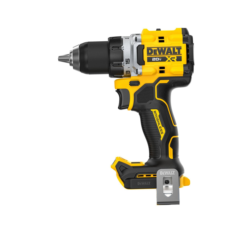 DEWALT DCD801B drill/driver in action for versatile drilling tasks and driving operations