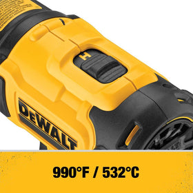 DEWALT DCE530B lock-off trigger offers manual control