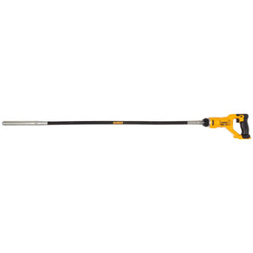 DEWALT DCE531B pencil vibrator with a 4-foot flexible shaft for long-reach concrete work.